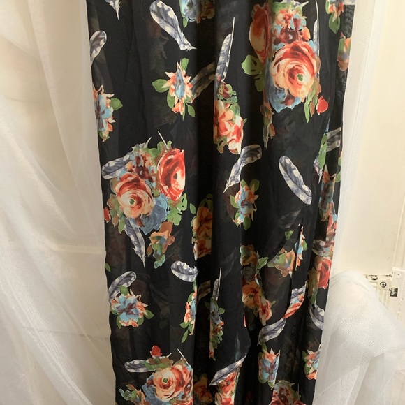 Floral High-Low Dress - Picture 5 of 7